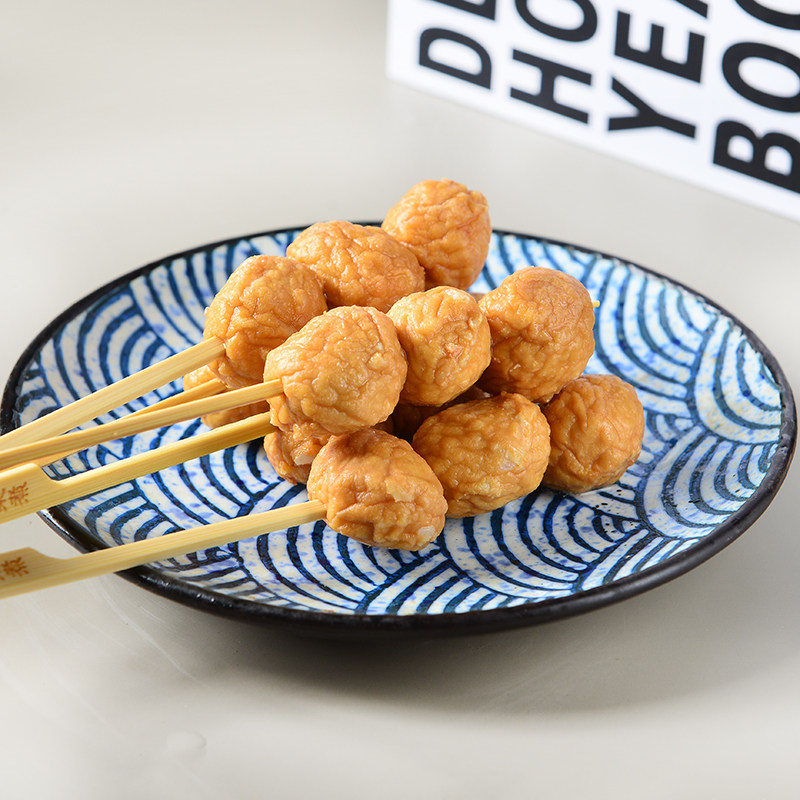 鑫谷谷盛烧鸡肉丸300克10串日韩煮物关东连锁鸡肉丸