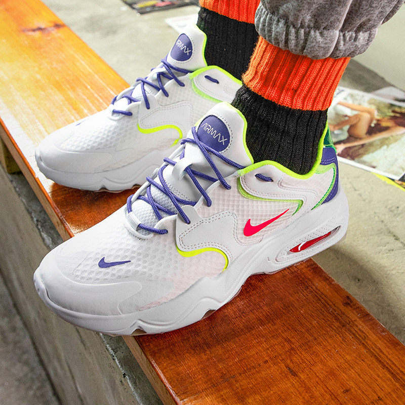 nike耐克2021春季男鞋airmax2x运动鞋跑步跑步鞋