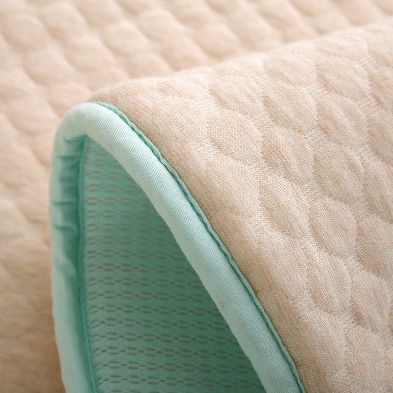 桑贡世家婴幼儿透气天丝床垫新生儿宝宝冬夏针织棉护床垫