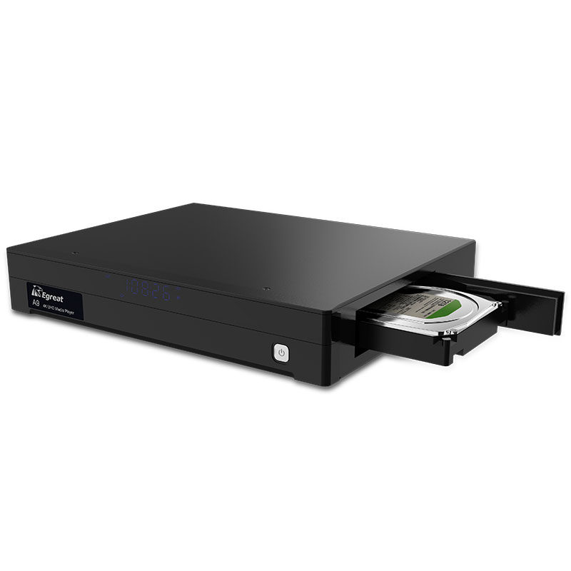 亿格瑞 a9二代 新款4k蓝光硬盘播放机 高清电视盒子 3d播放器顺丰