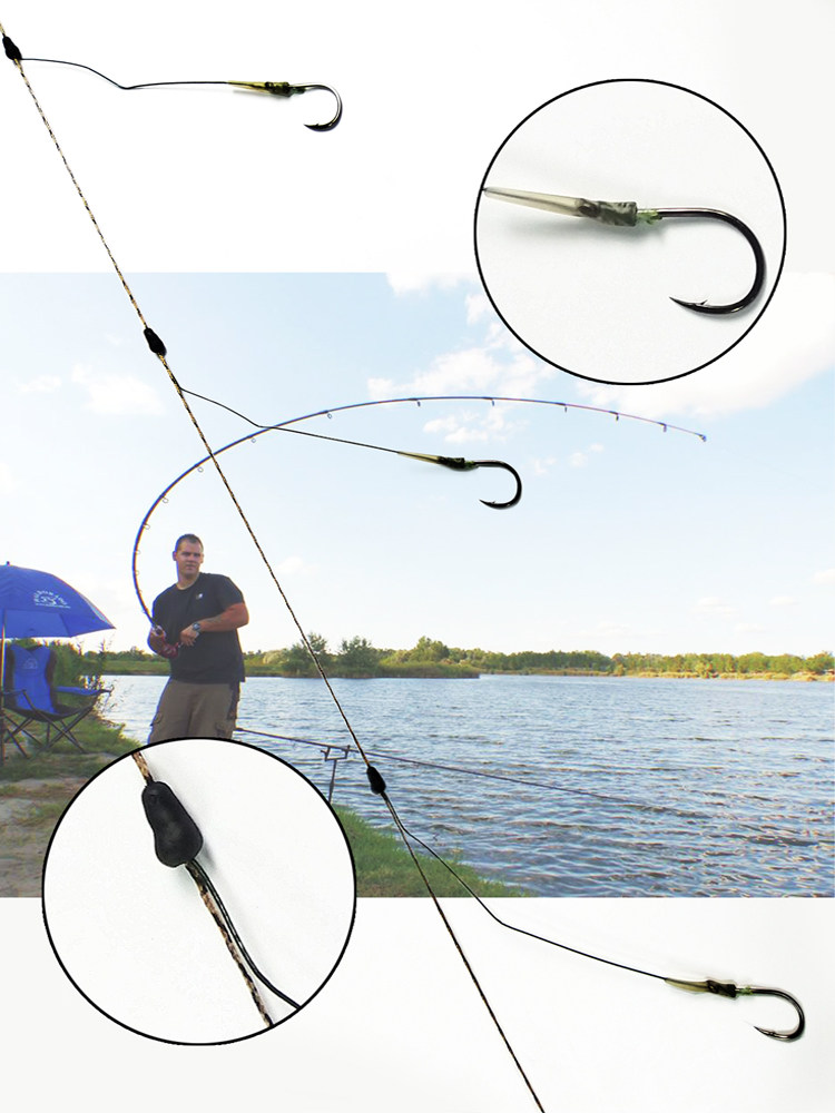 大物串钩伊势尼千又串钩海竿抛竿钓大鱼翘嘴鱼钩鱼钩