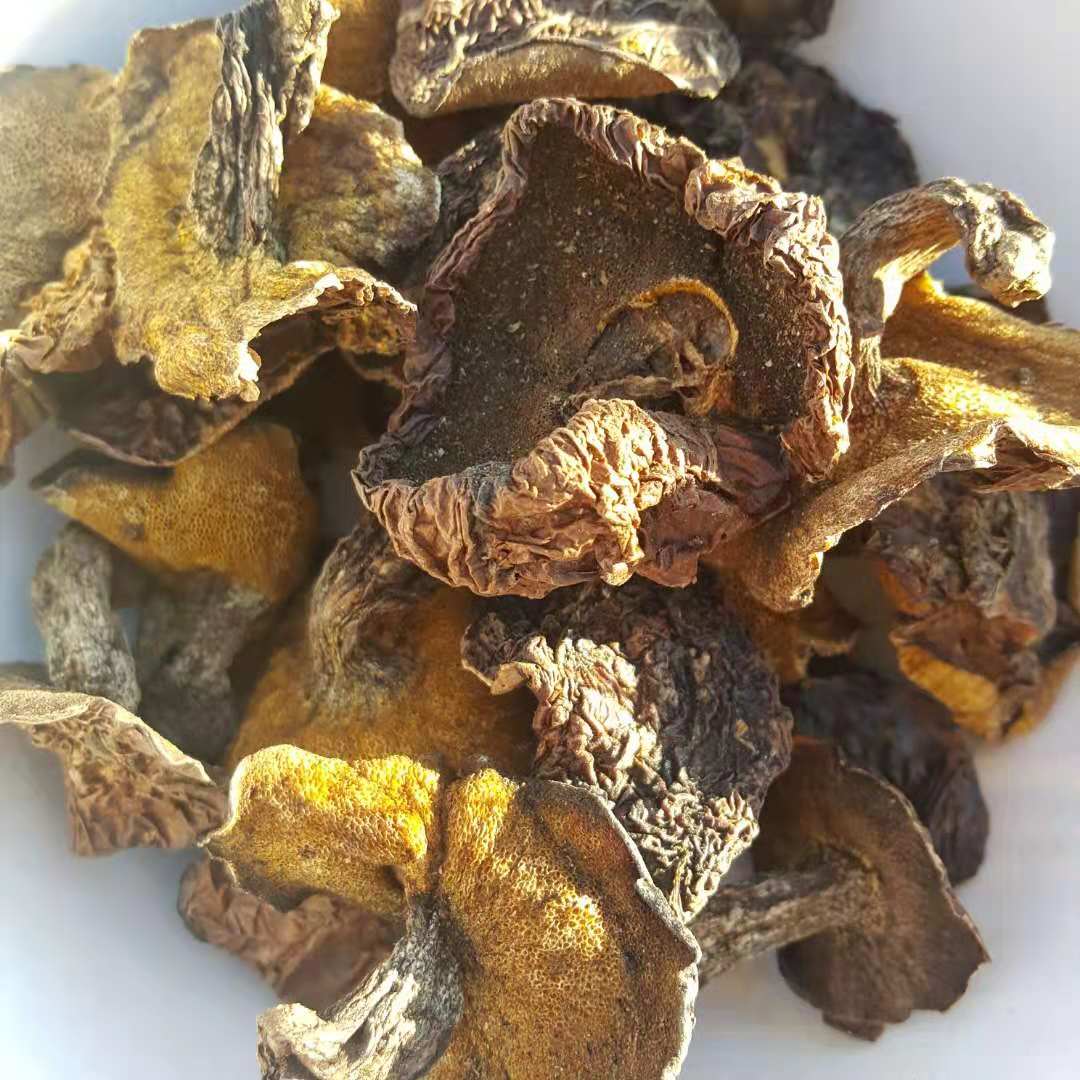 大兴安岭东北特产干货食用野生牛肝菌蘑菇黄粘团子500g
