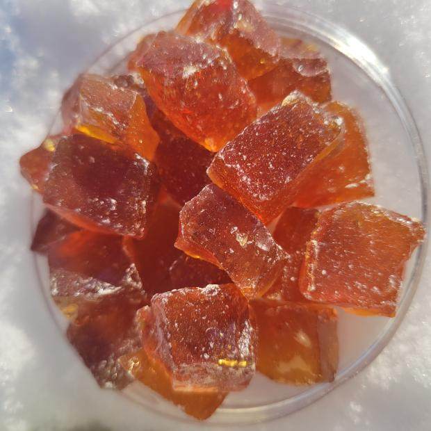 散装蜂场熬制特产大兴安岭蜜蜡糖果薄荷味含嗓子蓝莓