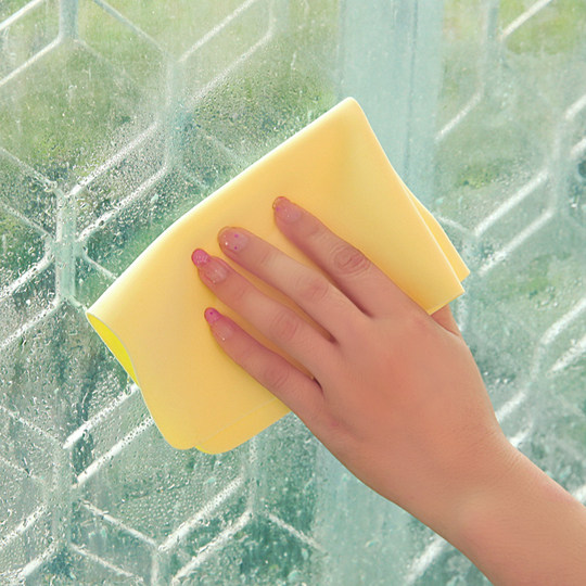 加厚鹿皮擦车巾擦玻璃专用汽车布不掉毛洗车抹布头发干发吸水毛巾