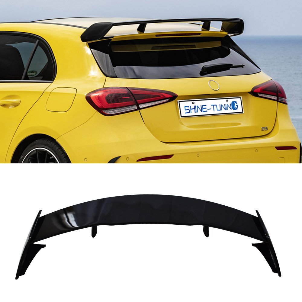 适用于奔驰amgw177w176a35a45a200改装尾翼翼顶扰流装饰尾翼