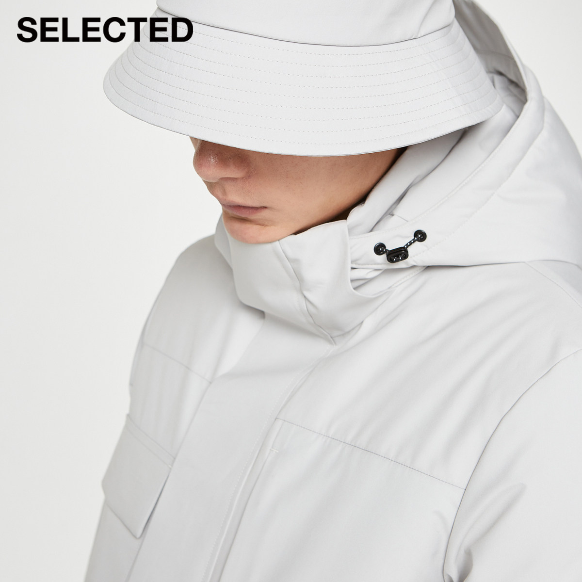 selected思莱德冬新goretexinfinium棉服外套420422016棉衣