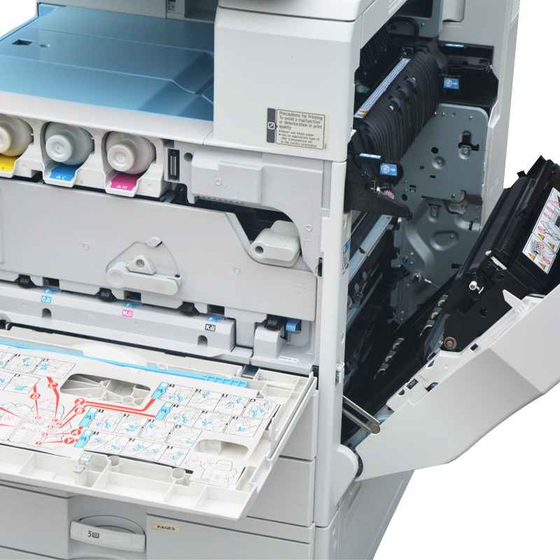 彩色复印理光打印机一体c5501500035015502a3高速复合复印机