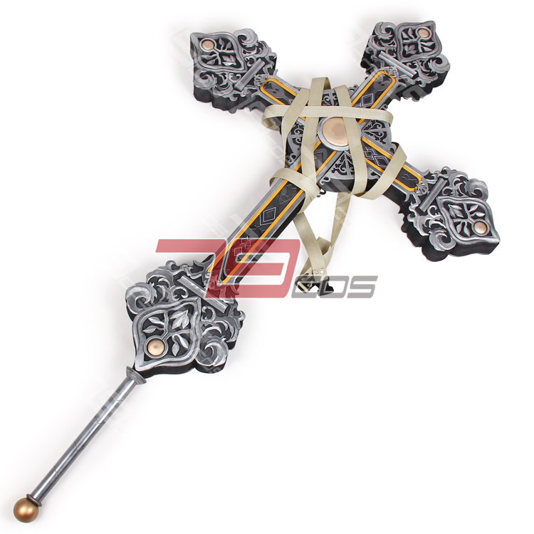 79cosdnf地下城与勇士米歇尔十字架cosplay精品动漫游戏道具2720