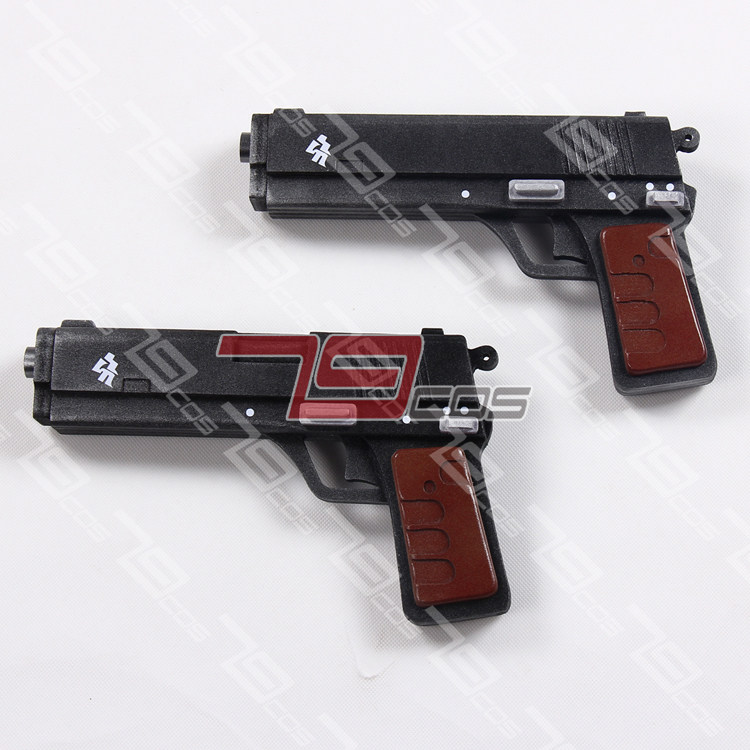 79cos青之驱魔师奥村雪男枪影视模型制作cosplay道具定做超值1602