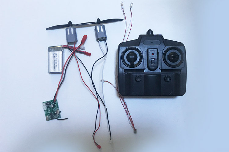 diy电路板遥控器滑翔机遥控无人飞机航模配件su27自制手抛机全套