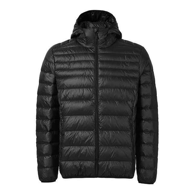 Vancl/ Vancl Eslite Glossy Lightweight Down Jacket Men's New Hooded White Duck Down Jacket Short Early Spring Vancl/ Vancl Eslite Glossy Lightweight Down Jacket Men's New Hooded White Duck Down Jacket Short Early Spring