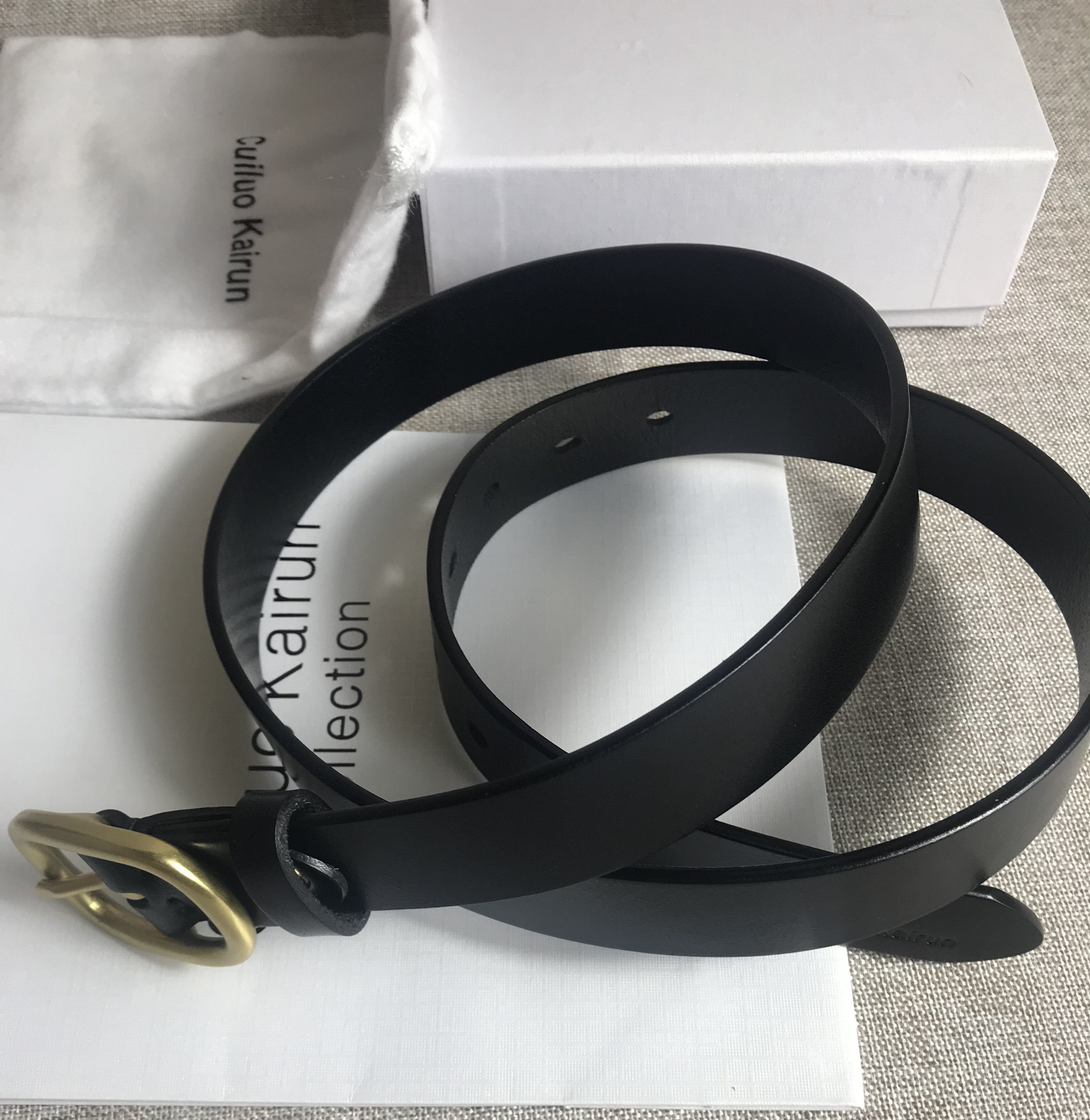 小ck真皮ins铜扣腰带女皮带潮头层纯牛皮圆扣牛仔裤简约百搭裤带