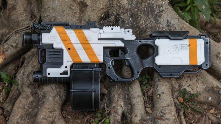 孩之宝nerf超级火力烈火软弹玩具b7661游戏科幻电影其他手工制作