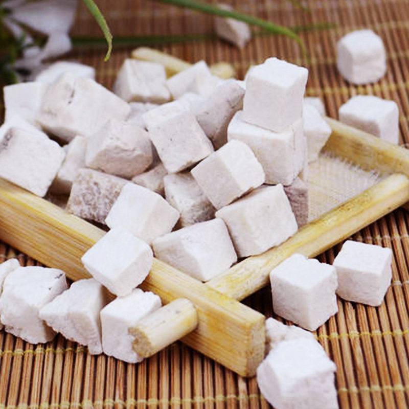 茯苓中药饮片500g正品中药材白茯苓中药可自自打滋补经典方