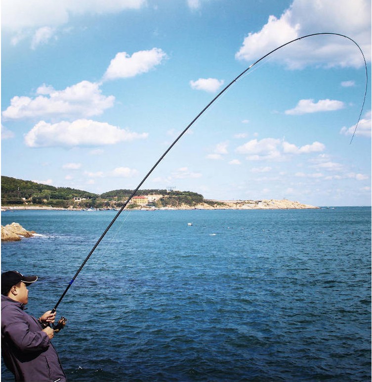 阿蒙森搏鱼大师矶竿1.5号2超轻超细斜导环滑漂浮游筏矶黑鲷矶钓竿