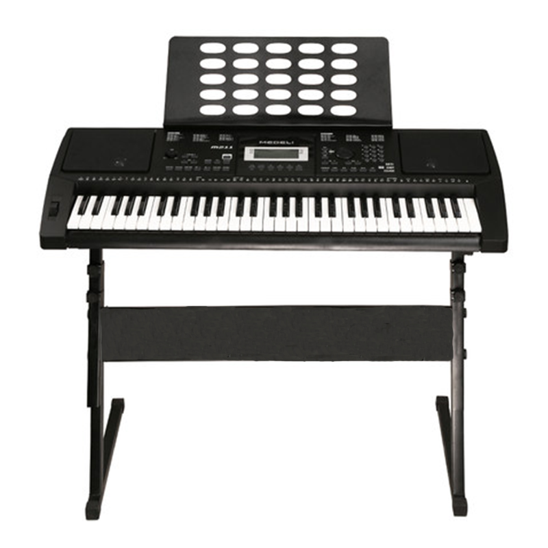 电子琴美得理m211入门成年力度教学型m201升级电子琴