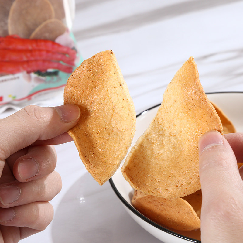 虾片泰式大包零食休闲家庭科轮龙虾片油炸自己膨化食品