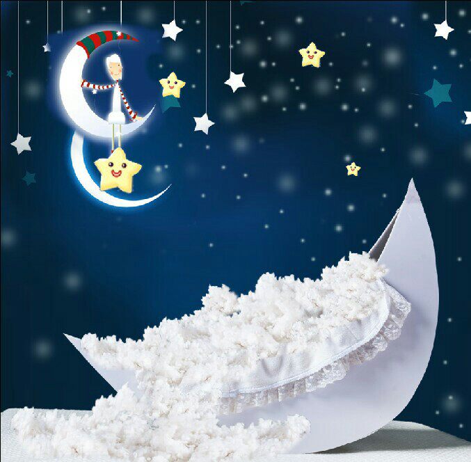 儿童摄影背景产品广告宠物摄影韩版卡通百天迷你宝宝拍照背景pp纸