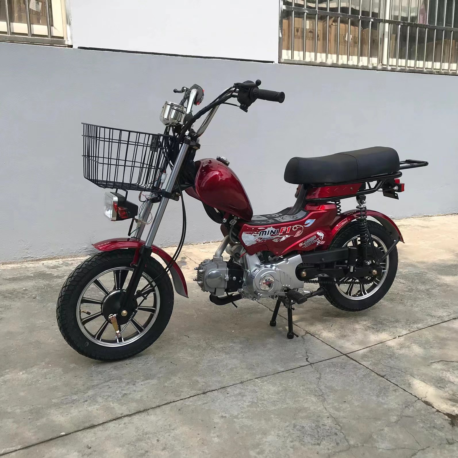 循环自动离合省摩托燃油助力钓鱼用车太子5升旅行自行车