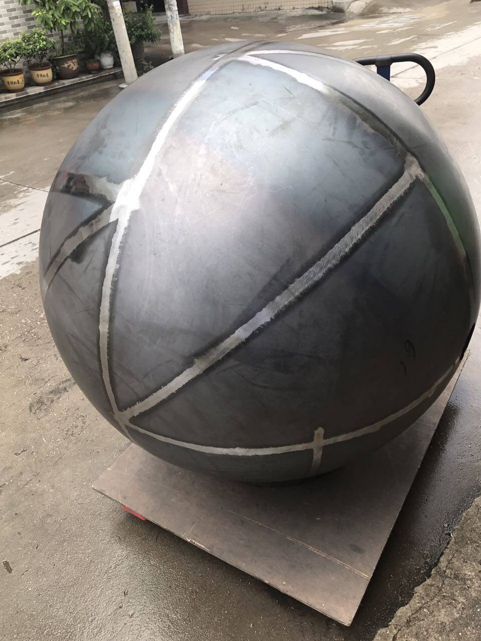 空心精品铁球楼梯扶手装饰球焊接球钢珠