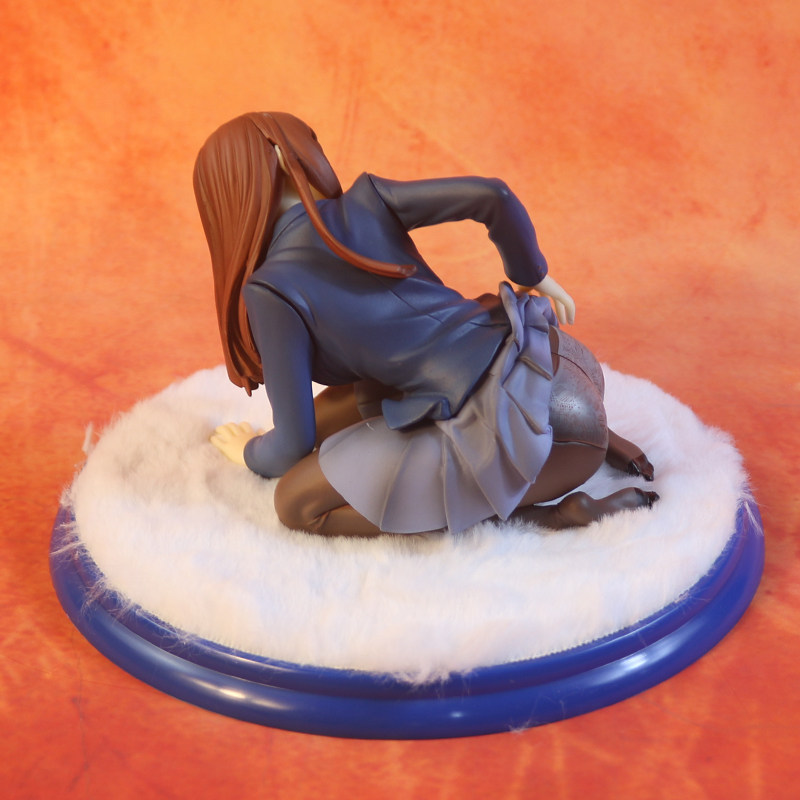 skytube原画灰梅真朱校服跪姿手办动漫特典美少女手办