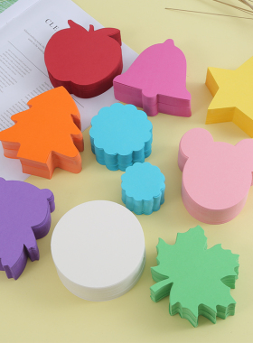 创意小五角星形状铃铛个性卡纸卡片