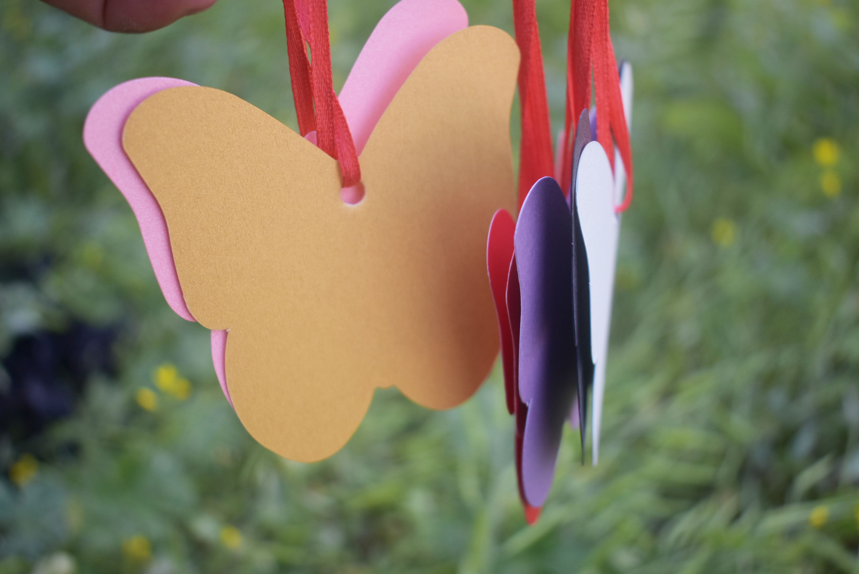 空白蝴蝶小贺卡 生日祝福许心愿墙 爱情感恩母亲节卡片纸迷你diy