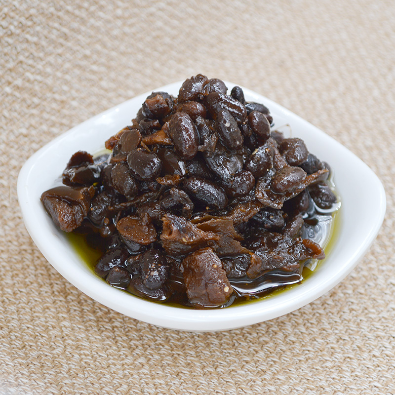 临沂特产惟一斋八宝豆豉酱菜豆瓣酱豆鼓咸菜礼品装300克8袋