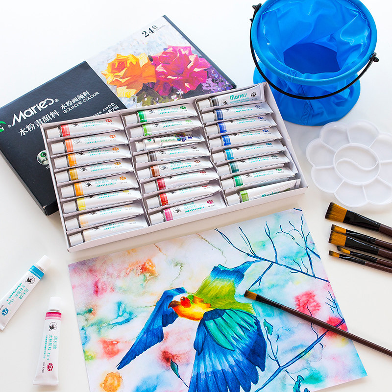 套装马利水粉颜料