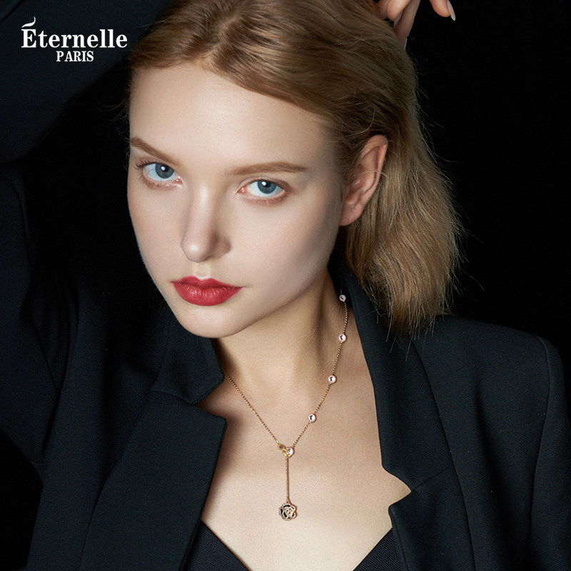 法国eternelle珠宝法式小香风夏季新款项链轻奢小众项链