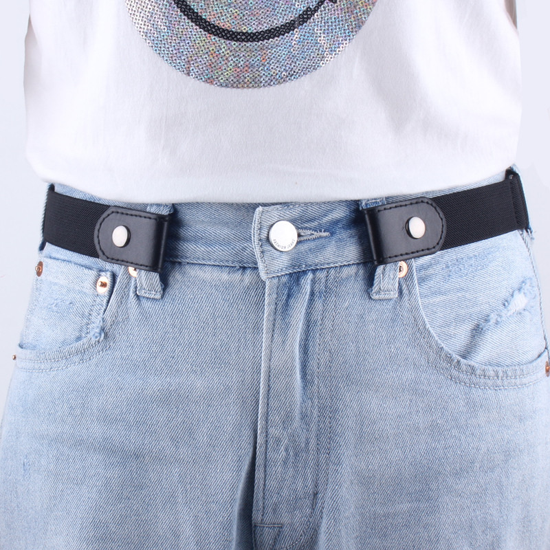 腰带牛仔裤皮带懒人无痕休闲百搭男学生装饰帆布腰带