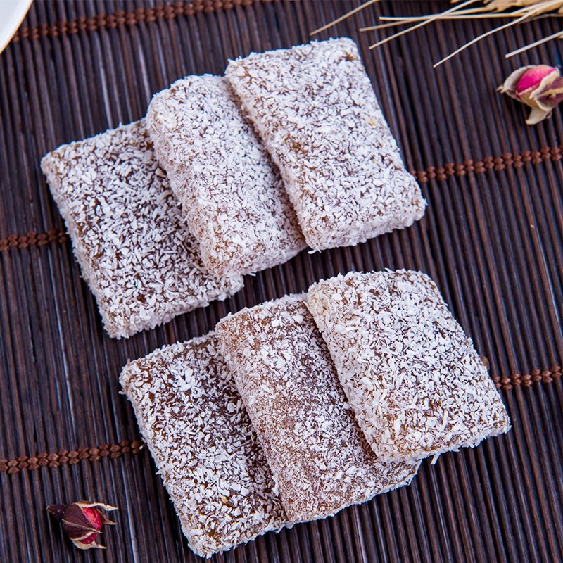 潮汕陈皮软芝麻黄佛手老香特产糕潮陈皮三宝软糕传统中式糕点