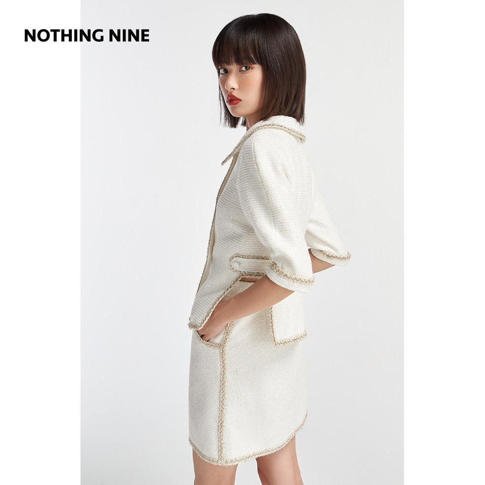 crane毛呢siberian外套 siberian白鹤半身套装时尚套装