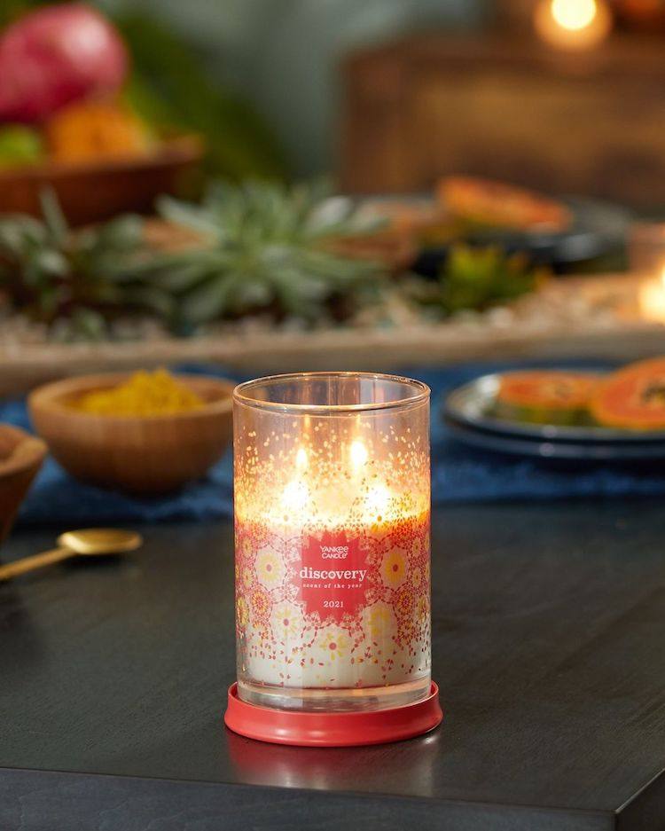 红姜scent探索discovery蜡烛香薰扬基点火器杨扬基yankee香薰蜡烛