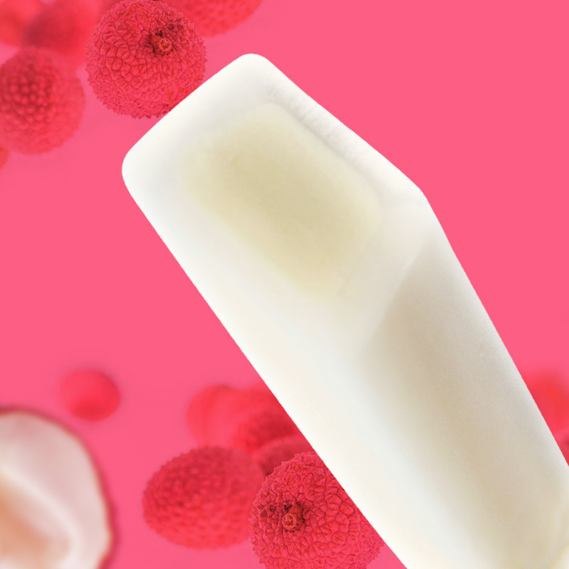 明治meiji海盐荔枝雪糕盒装46gx10冰淇淋日式夏威夷冰淇淋