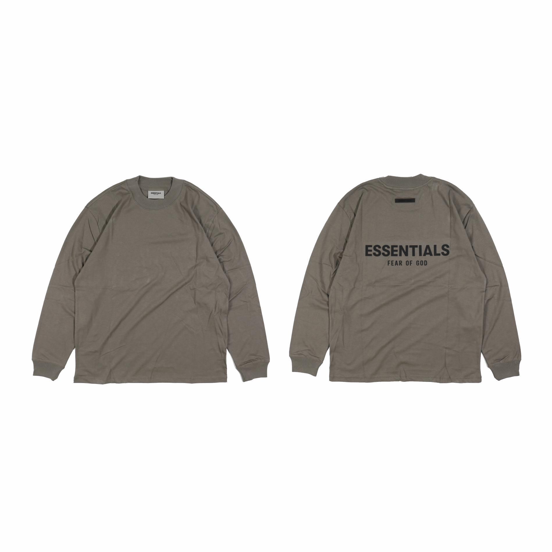 现货fearofgodessentials21ssfog复线背后logo运动t恤