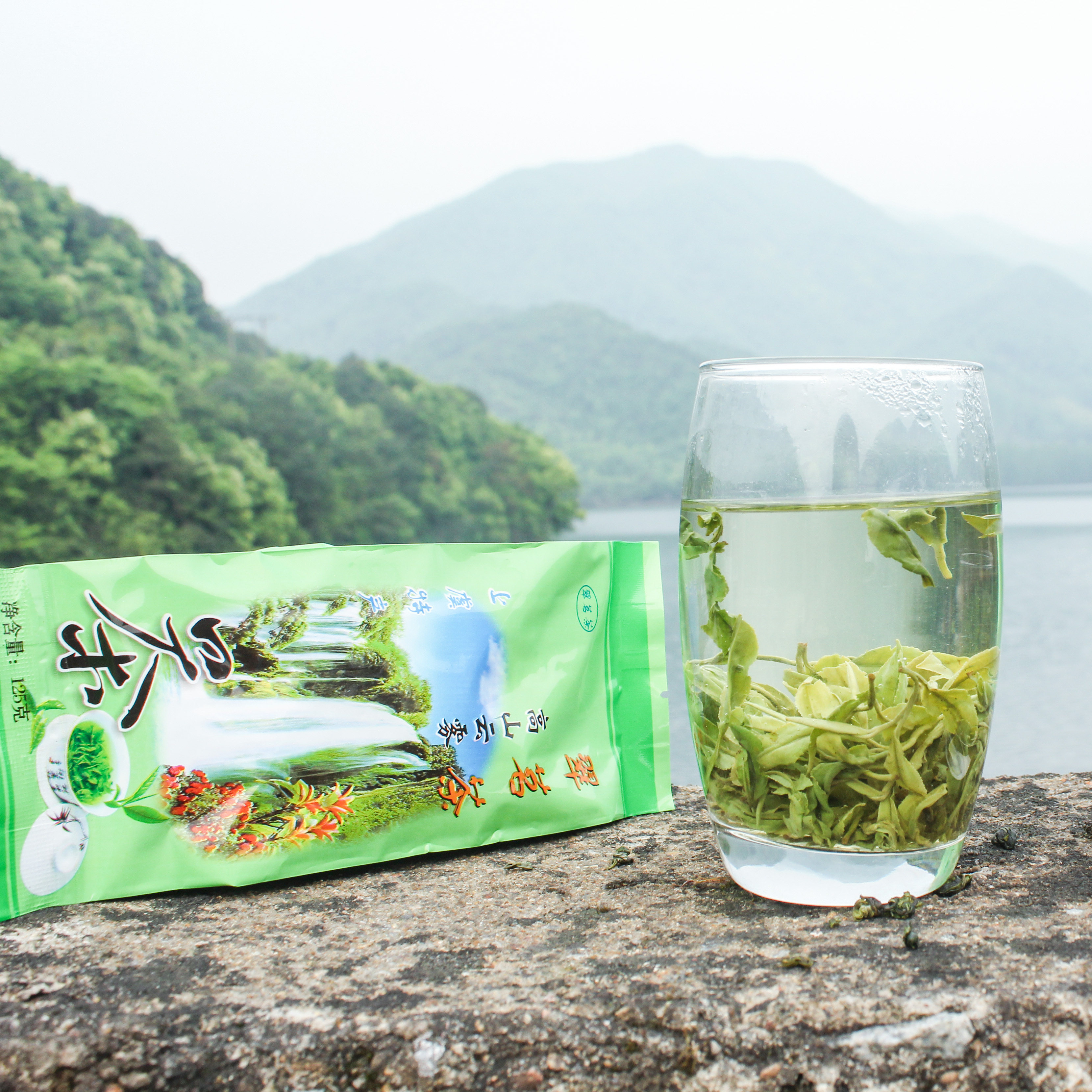 2020新茶春茶明前特级翠茗茶叶珠茶高山胜嵊州辉白茶上虞特产250g