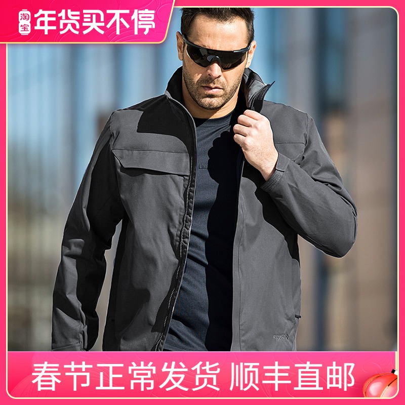 龙牙暗影商务休闲战术夹克男士立领外套春秋纯色上衣铁血君品行