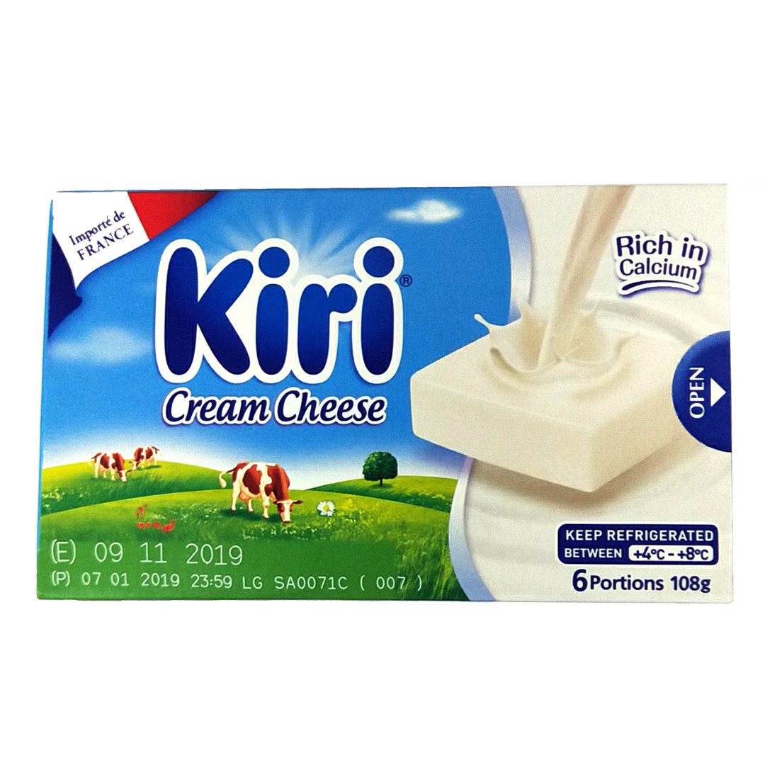 6盒法国进口凯瑞kiri奶油奶酪儿童凯芮乳酪芝士新