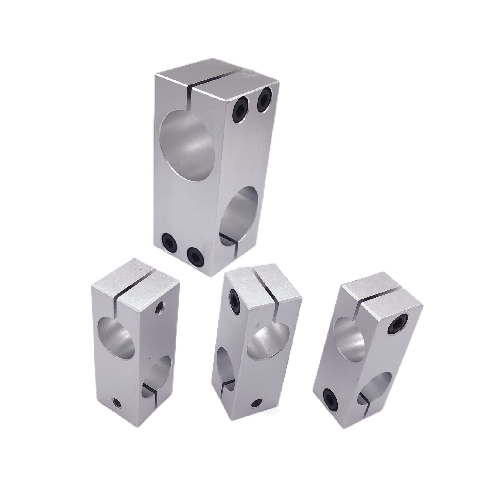 固定十字同径孔径交叉连接光轴直角支柱轴承座