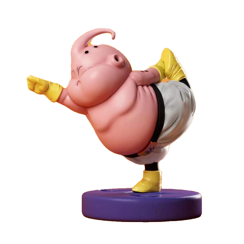 布欧七龙珠gk肌肉健身拳击杠铃魔人手办车载潮玩盲盒