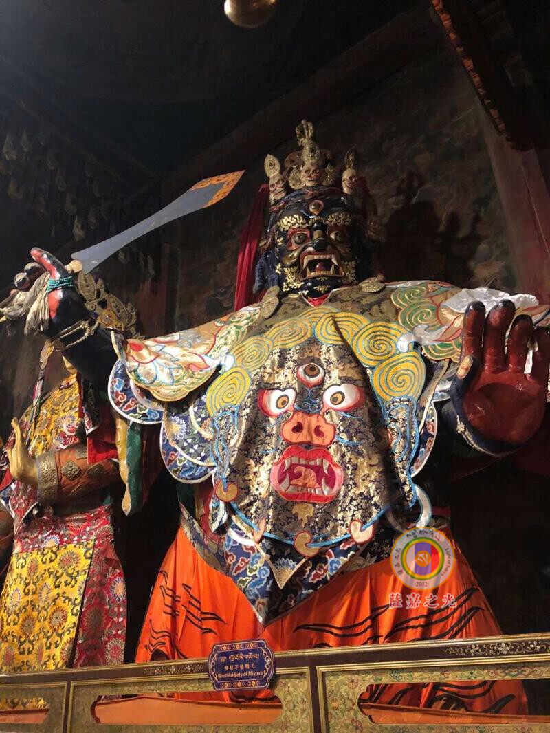 萨迦之光免费结缘桑耶寺如我一般莲师铜版纸kai藏族唐卡