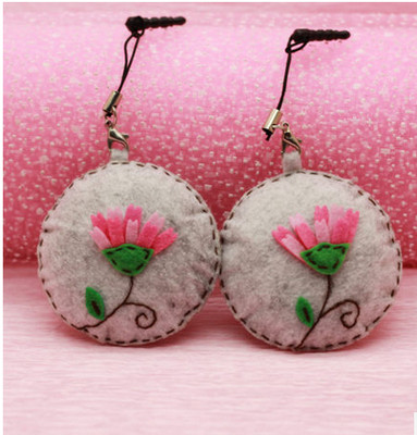 免邮鑫晴手工布艺diy材料包免裁剪织布康乃馨缝纫diy材料套装