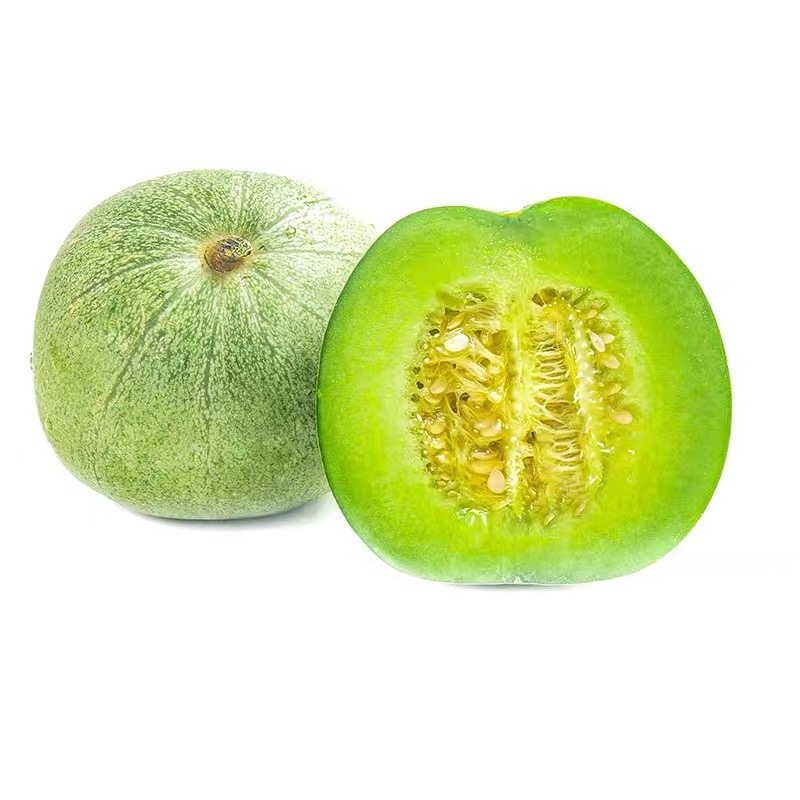 【甜瓜】山东绿宝甜瓜新鲜5斤包邮现摘绿宝石甜瓜香脆瓜蜜瓜