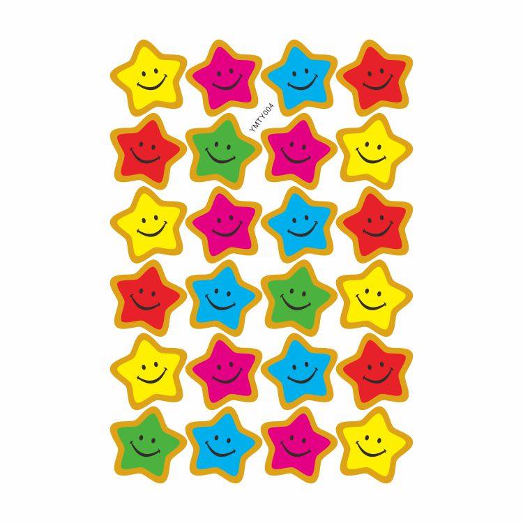 儿童奖励贴纸 幼儿园表扬贴画 五角星小红花笑脸苹果星星粘贴包邮