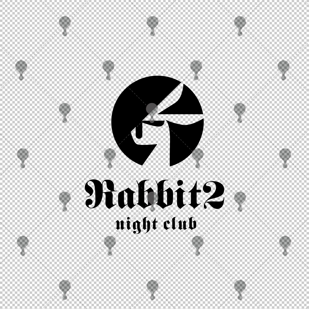 之石lougou兔子loge墨镜太阳眼镜夜店风格时尚商标logo设计