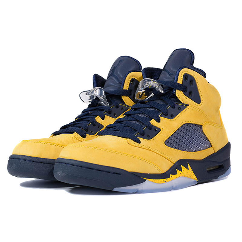 小琦鞋柜airjordanaj5密歇根黑黄东京限定cq9541704篮球鞋