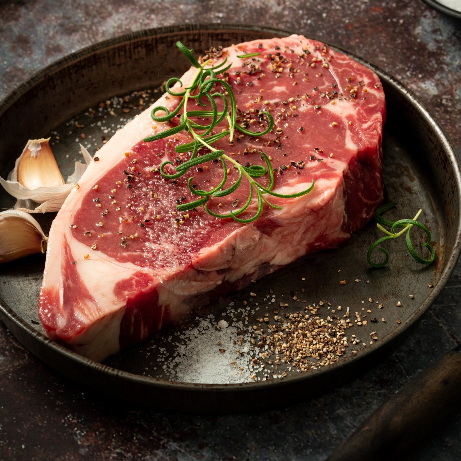 澳洲草饲西冷原切牛排整条现切2斤真空独立牛排