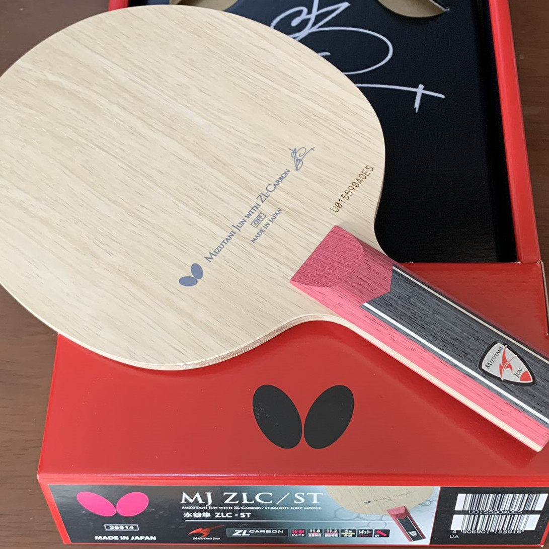 现货大阪直发日本本土蝴蝶butterfly超级水谷zlc乒乓底板
