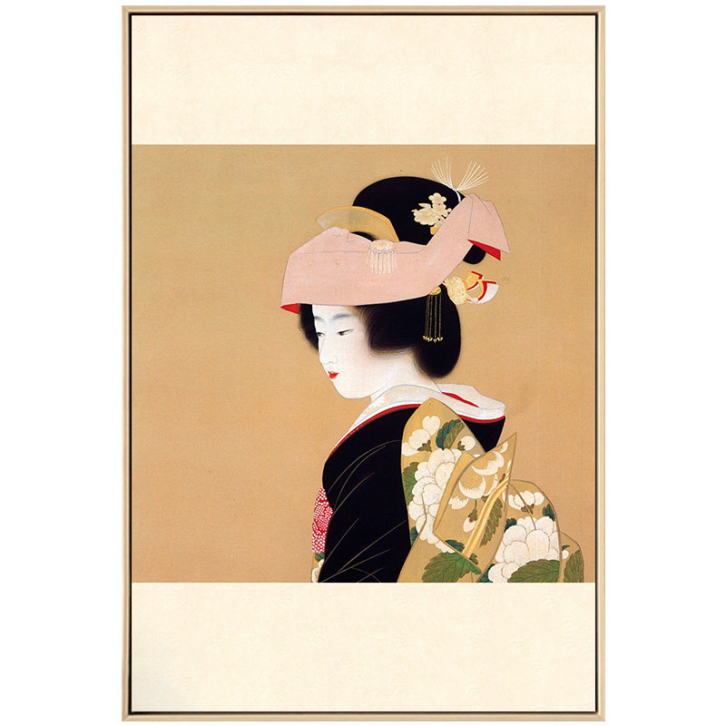 璞图人物客厅装饰装饰画画艺术喷油画布日式挂画现代装饰画